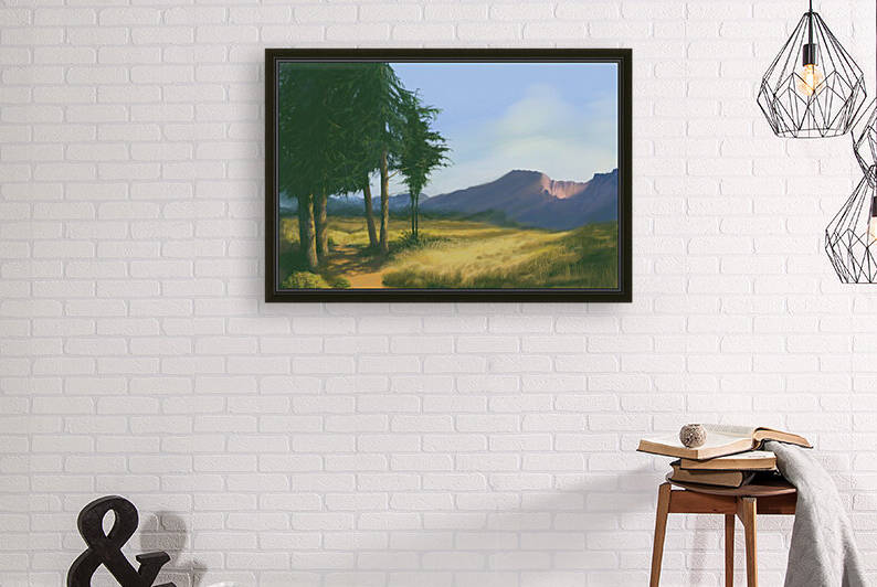 Along the Forest Edge Reproduction