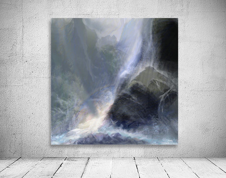 Spraying Water Wall Preview