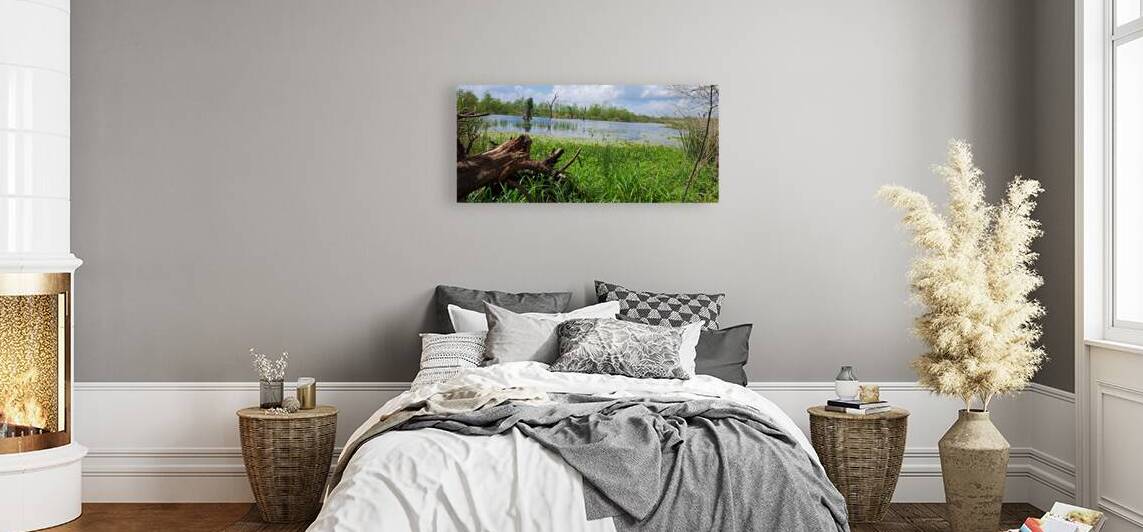 Scenic lake Reproduction