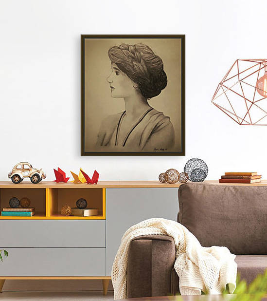 vintage woman by Mackenzie Wolfe