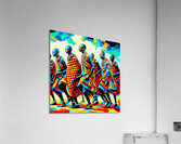  Nu Expressionism Acrylic Print