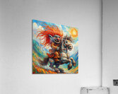  Nu Expressionism Acrylic Print