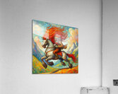  Nu Expressionism Acrylic Print