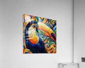  Nu Expressionism Acrylic Print