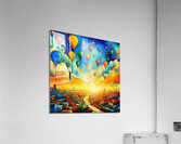  Nu Expressionism Acrylic Print