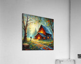  Nu Expressionism Acrylic Print