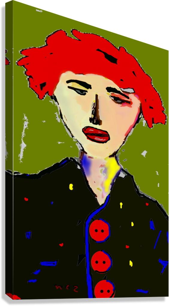 Nu Expressionism Canvas Print
