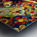 Nu Expressionism Metal print