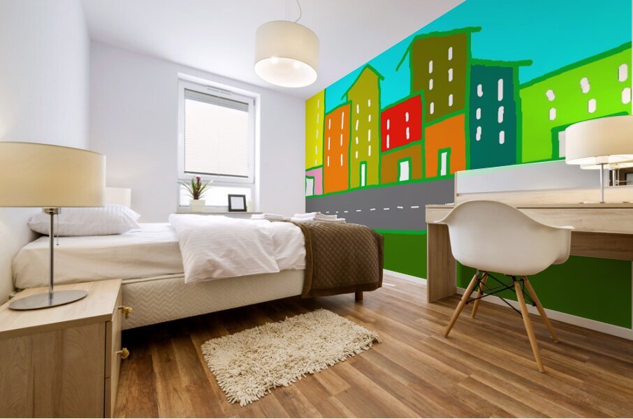  Nu Expressionism Mural print