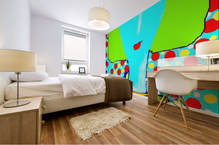 Nu Expressionism Mural print