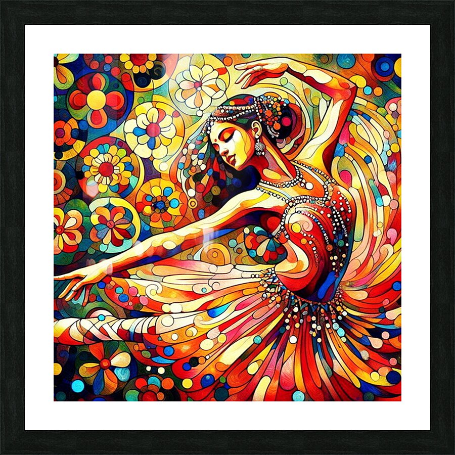 Nu Expressionism Picture Frame print