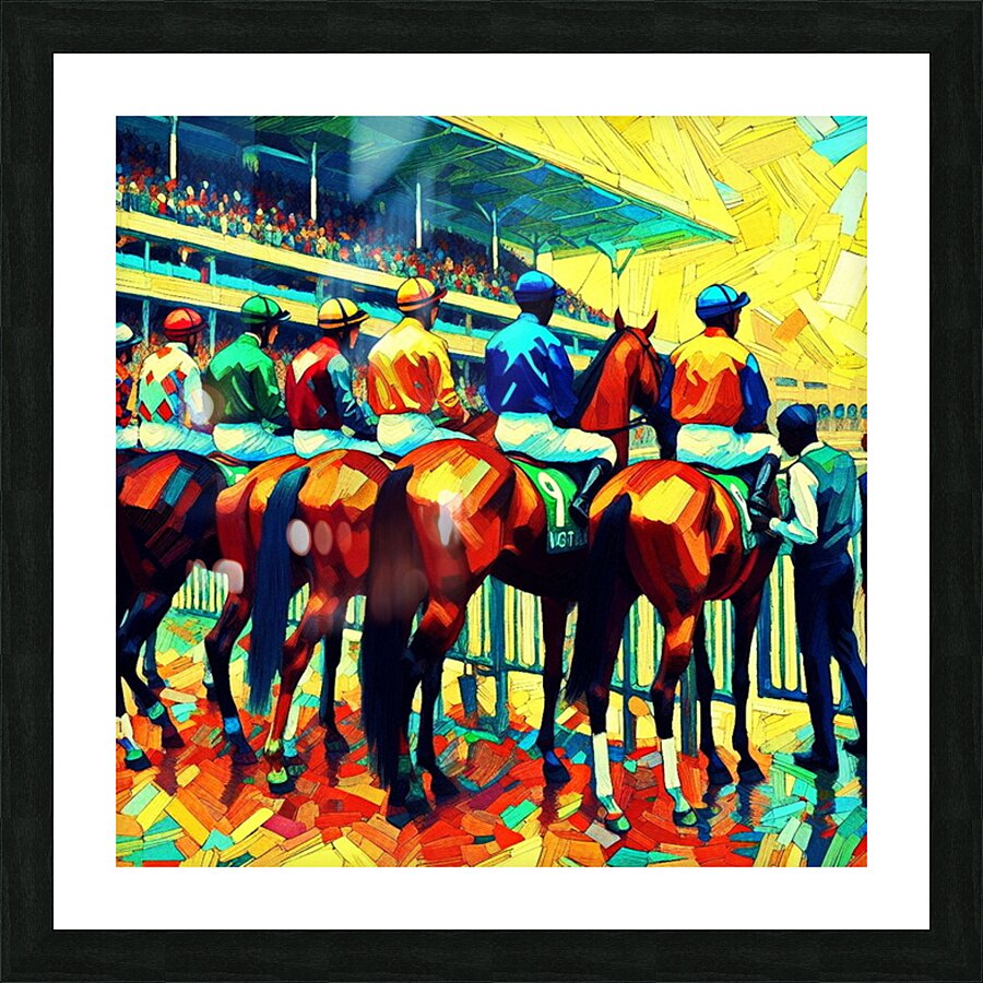 Nu Expressionism  Picture Frame print