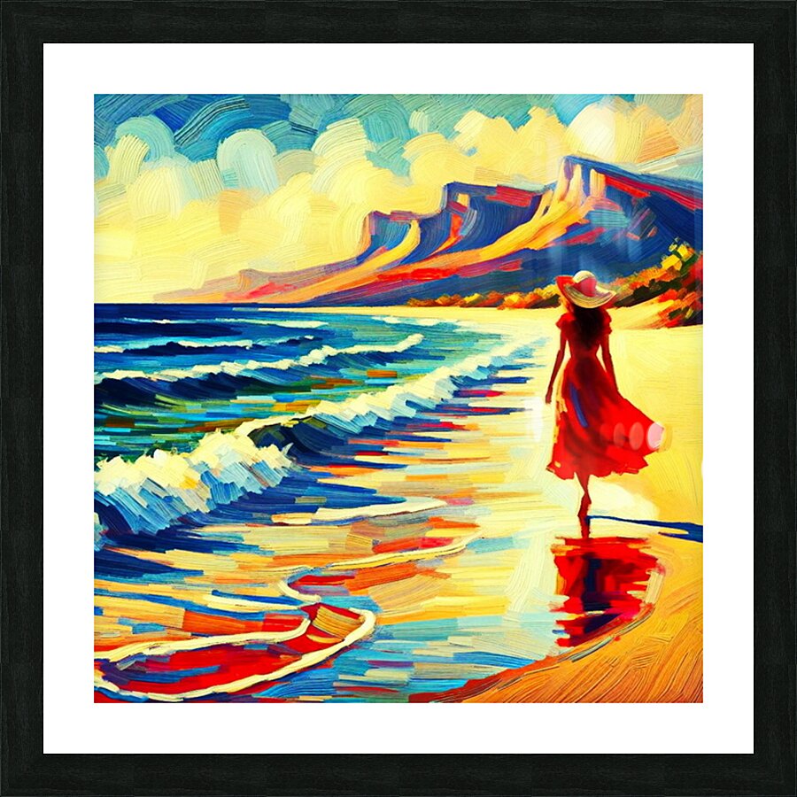 Nu Expressionism Picture Frame print