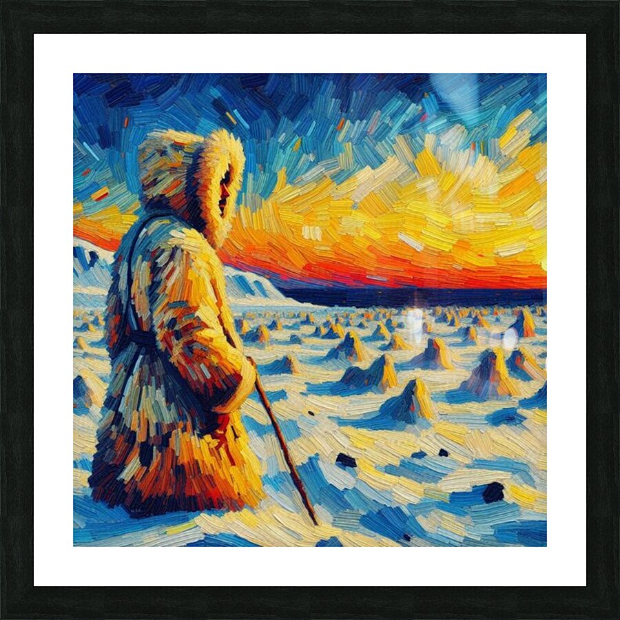 Nu Expressionism Picture Frame print