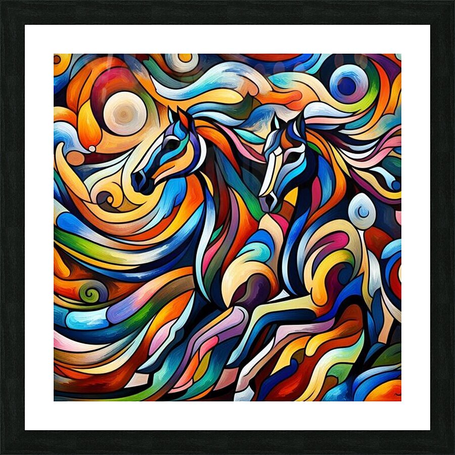  Nu Expressionism Picture Frame print