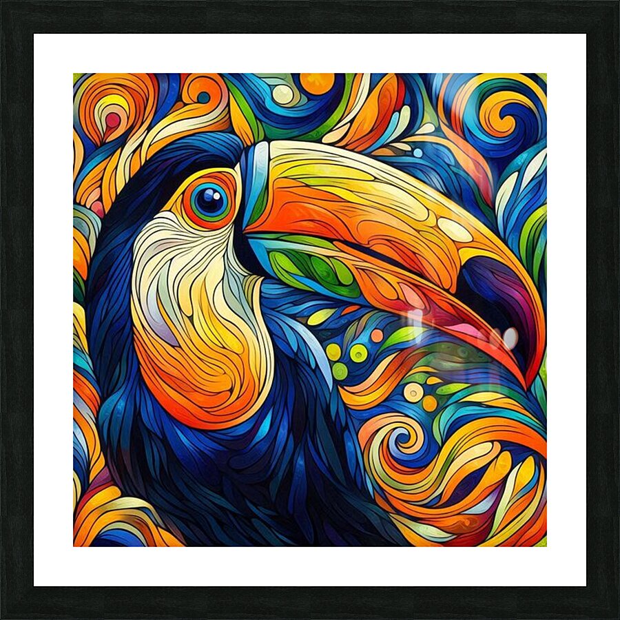  Nu Expressionism Picture Frame print