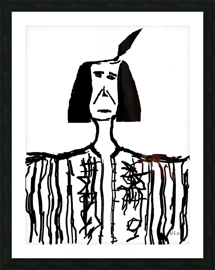  Nu Expressionism Picture Frame print