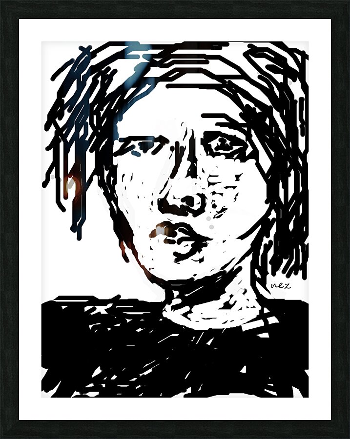  Nu Expressionism Picture Frame print