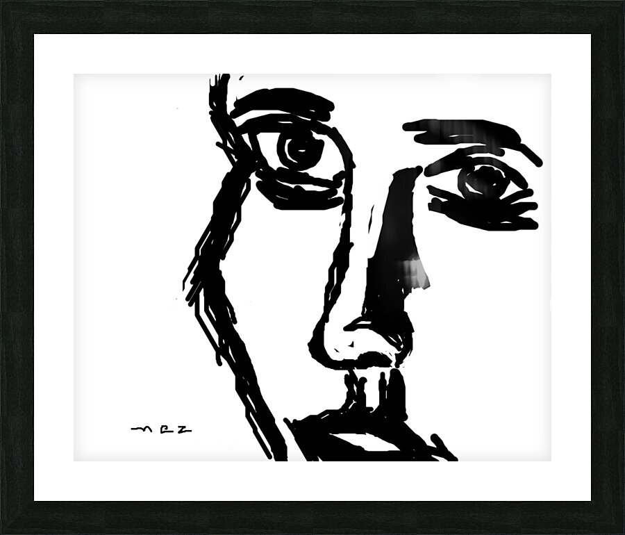  Nu Expressionism Picture Frame print