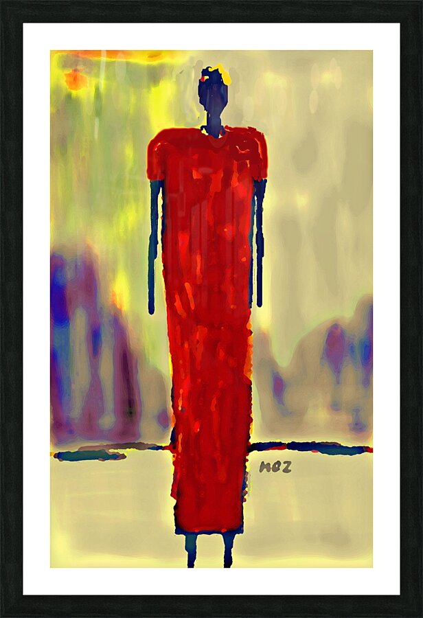 Nu Expressionism Picture Frame print