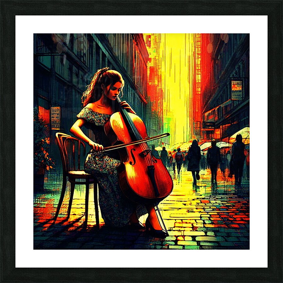  Nu Expressionism Picture Frame print