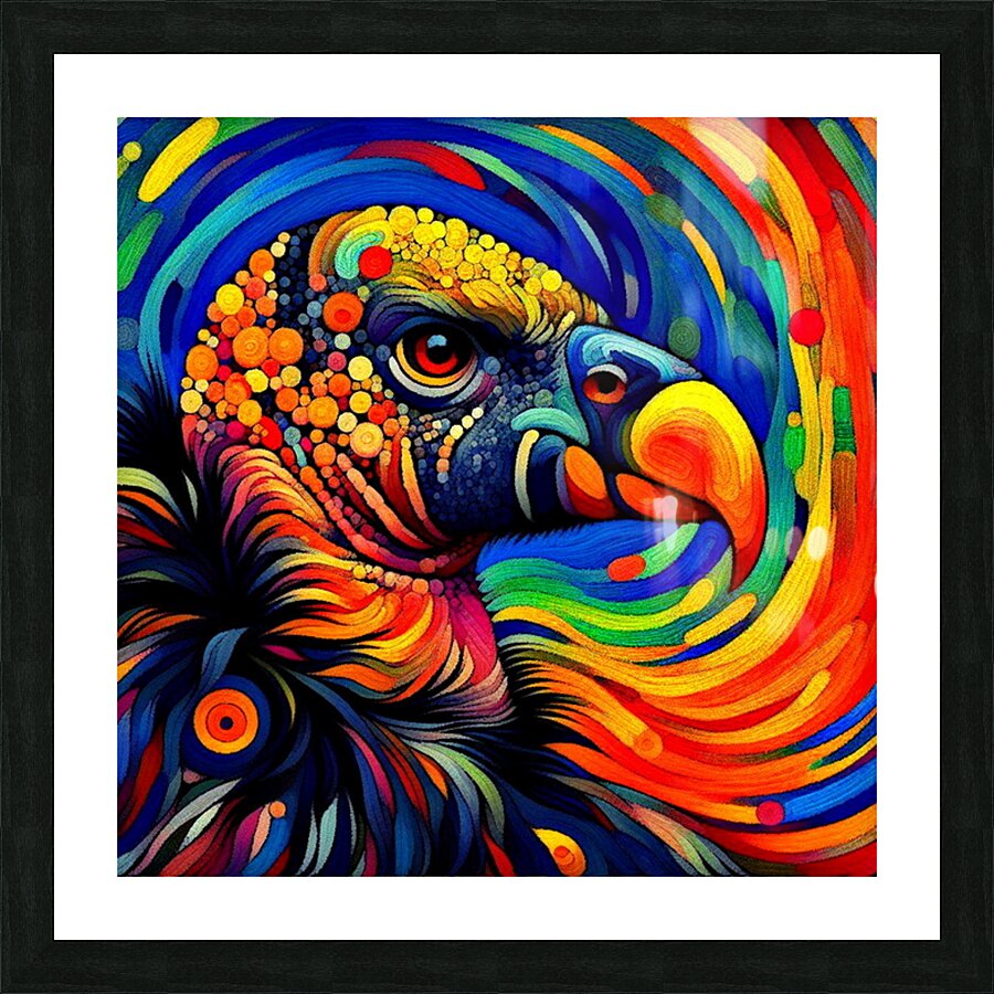  Nu Expressionism Picture Frame print