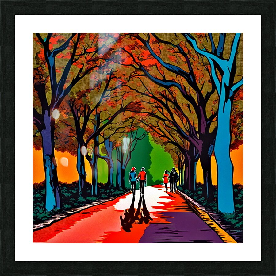  Nu Expressionism Picture Frame print