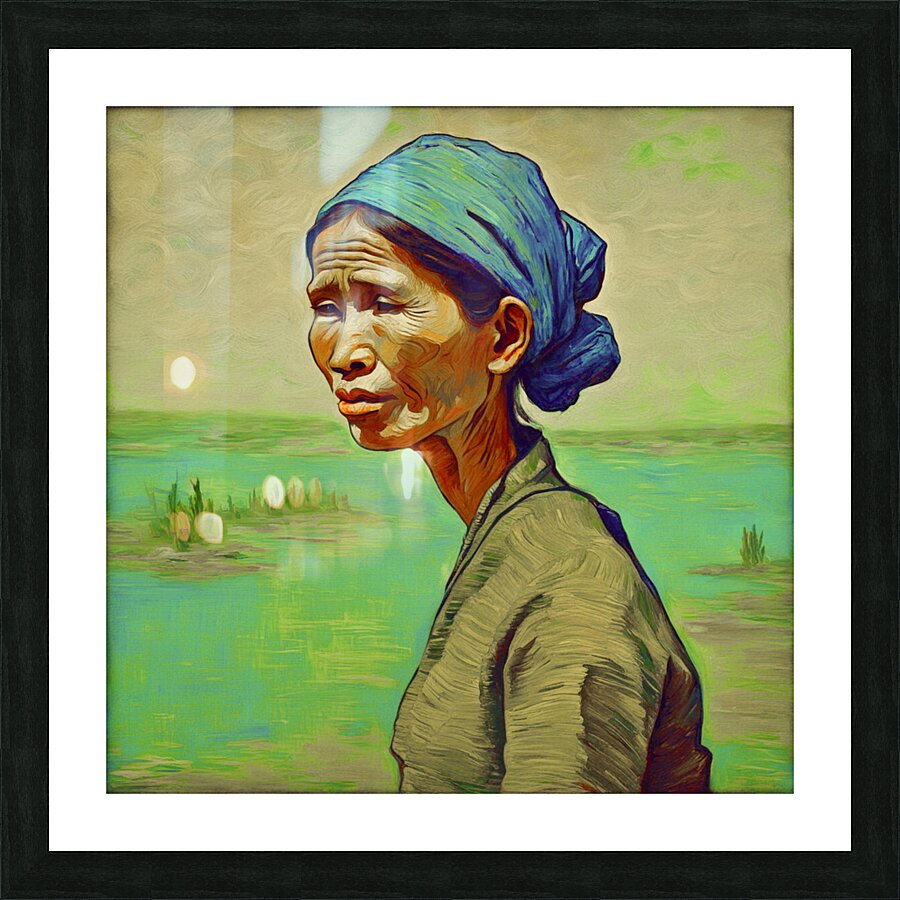  Nu Expressionism Picture Frame print