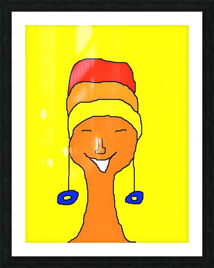  Nu Expressionism Picture Frame print