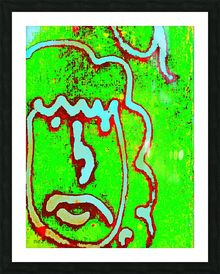  Nu Expressionism Picture Frame print