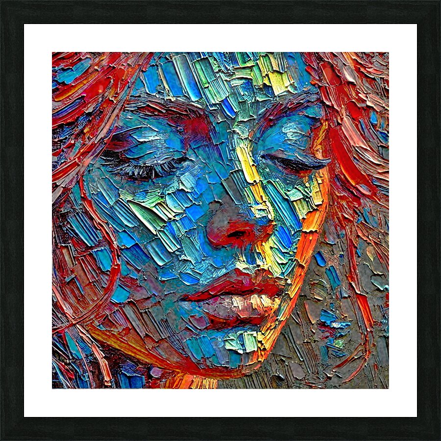  Nu Expressionism Picture Frame print