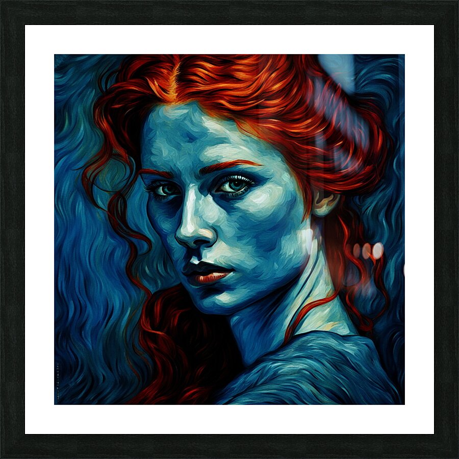  Nu Expressionism Picture Frame print
