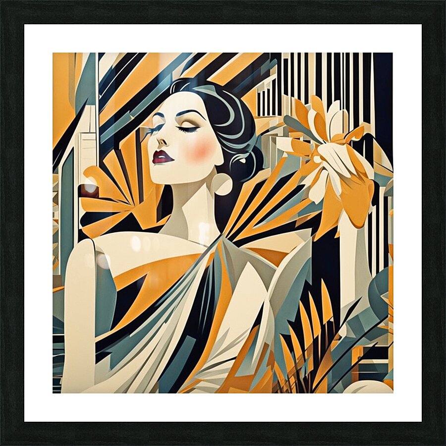  Nu Expressionism Picture Frame print