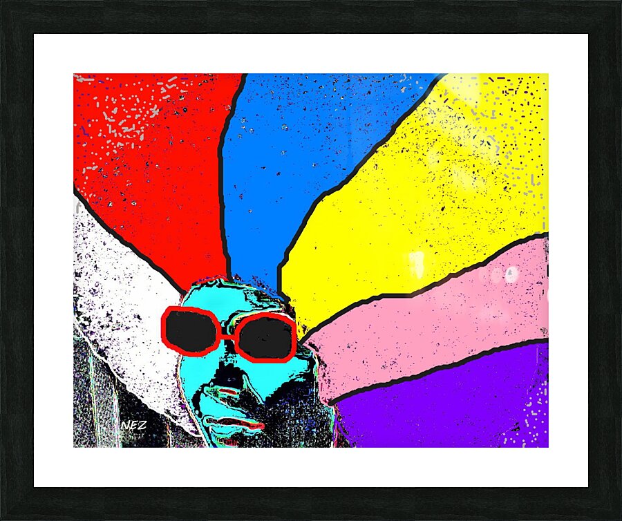 Nu Expressionism Picture Frame print