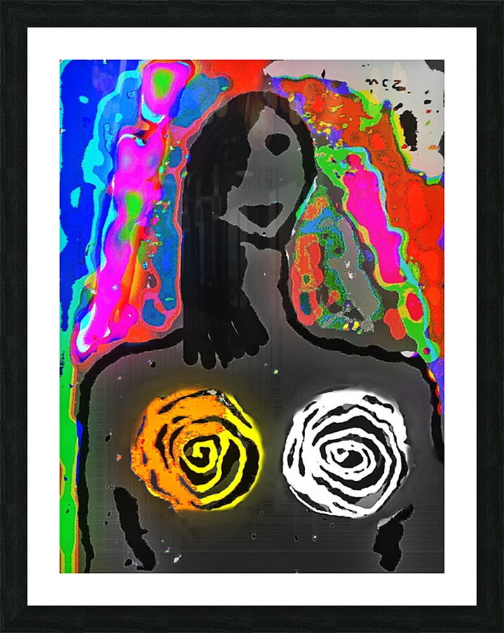  Nu Expressionism Picture Frame print
