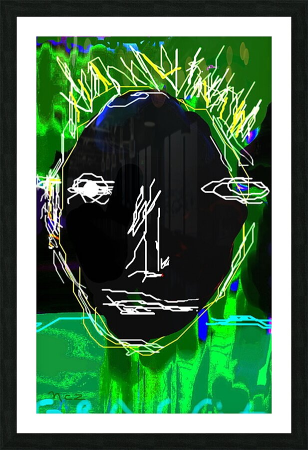  Nu Expressionism Picture Frame print