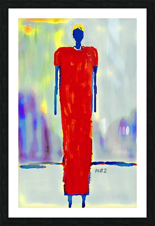  Nu Expressionism Picture Frame print