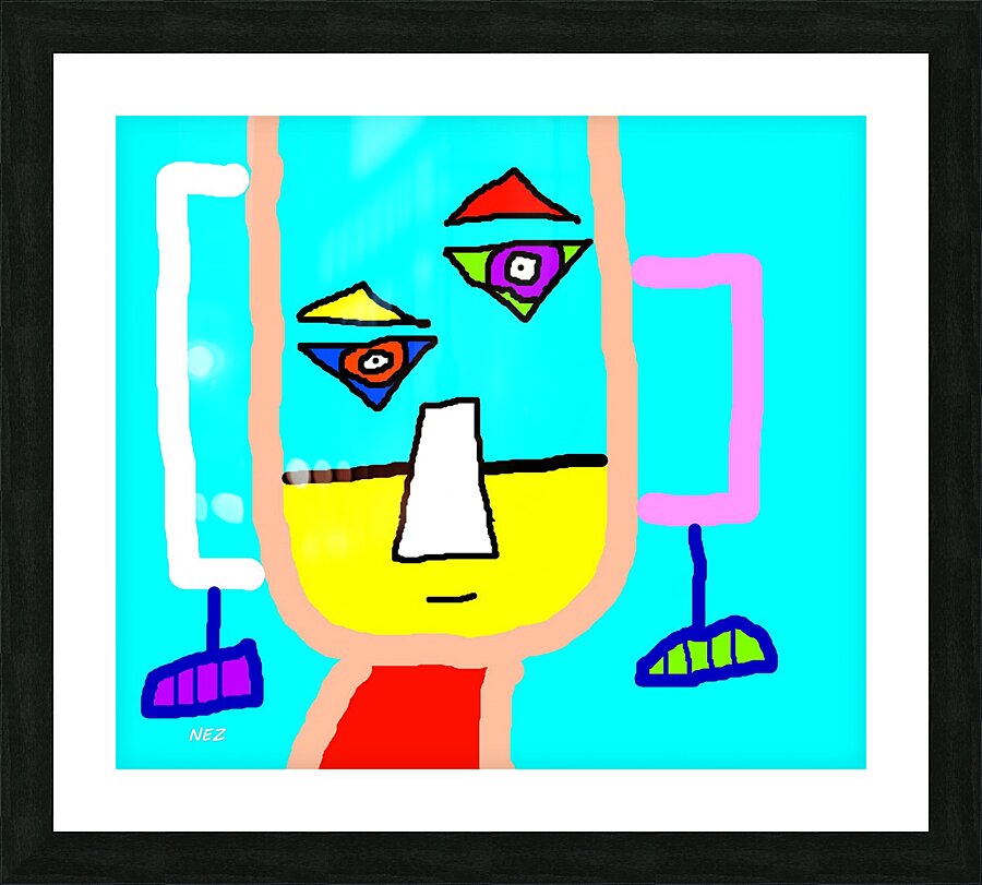  Nu Expressionism Picture Frame print