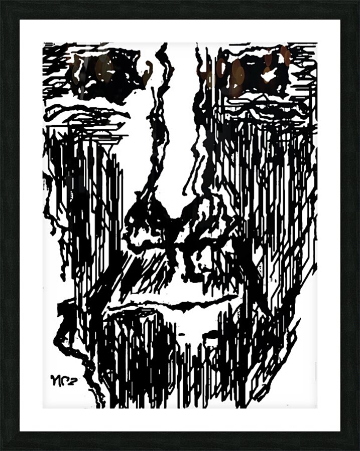  Nu Expressionism Picture Frame print