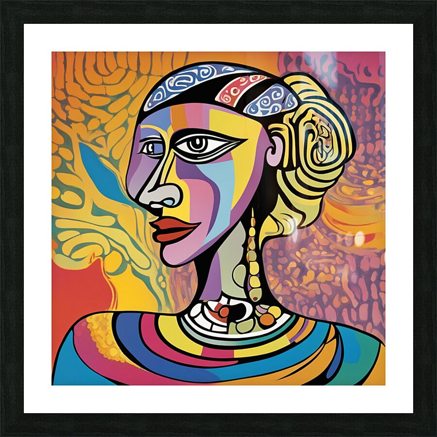 Nu Expressionism Picture Frame print