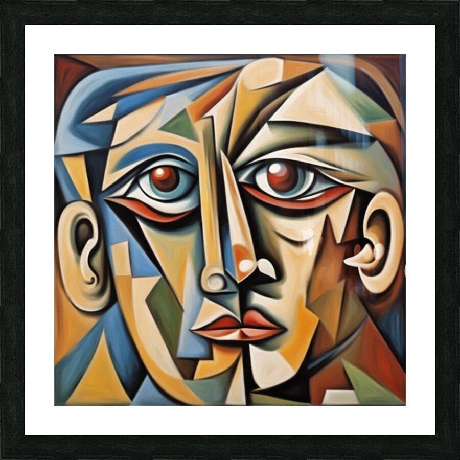 Nu Expressionism Picture Frame print