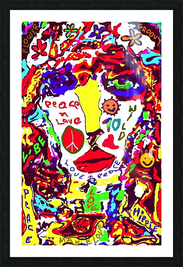 Nu Expressionism Picture Frame print