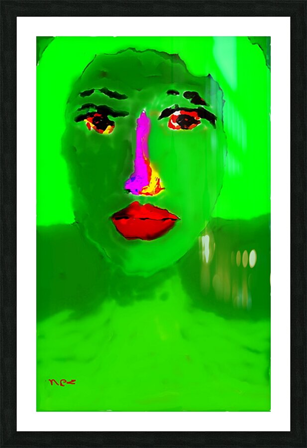 Nu Expressionism Picture Frame print