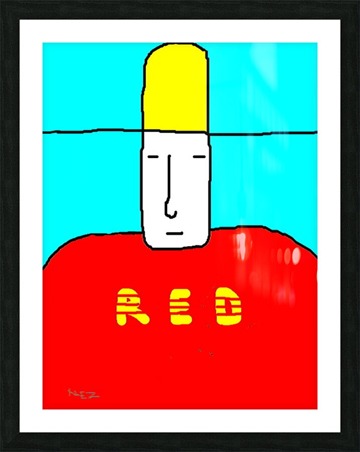 Nu Expressionism Picture Frame print