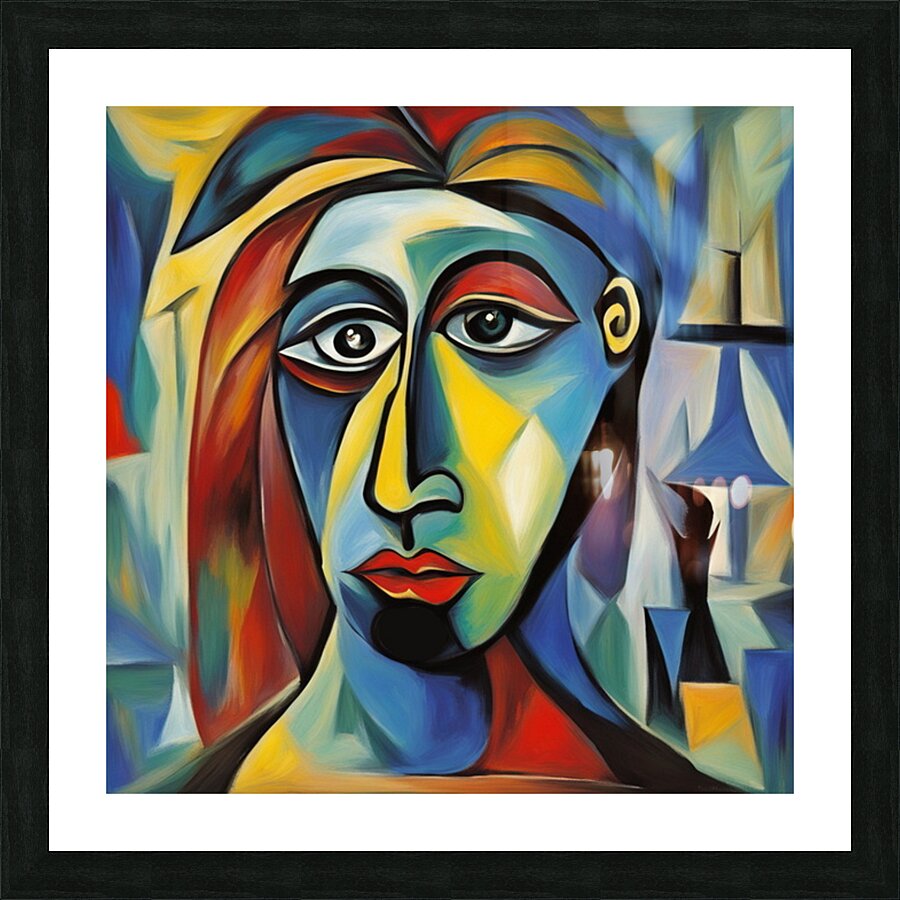 Nu Expressionism Picture Frame print