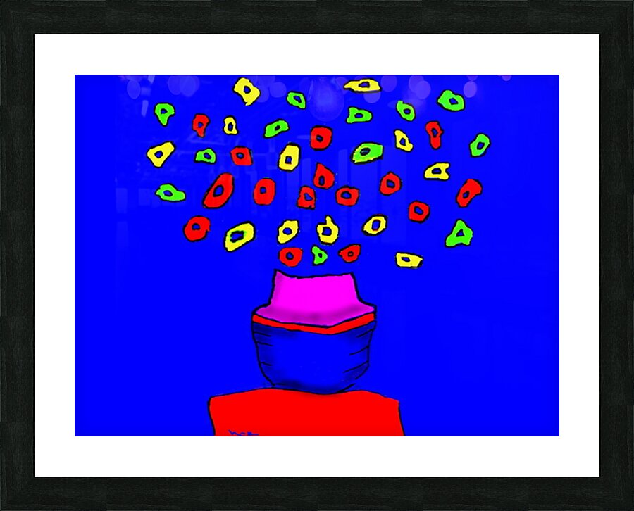 Nu Expressionism Picture Frame print
