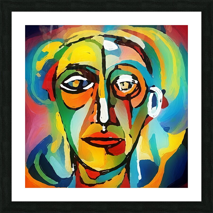 Nu Expressionism Picture Frame print