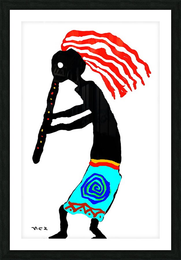 Nu Expressionism Picture Frame print