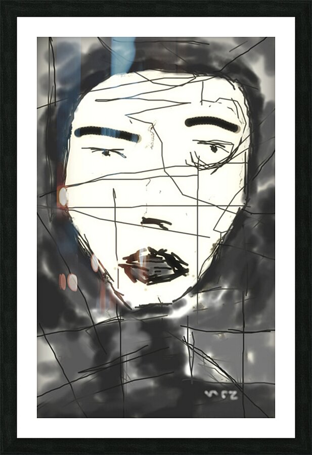 Nu Expressionism Picture Frame print