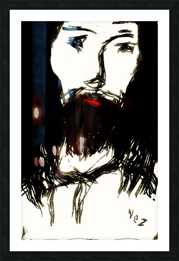 Nu Expressionism  Picture Frame print